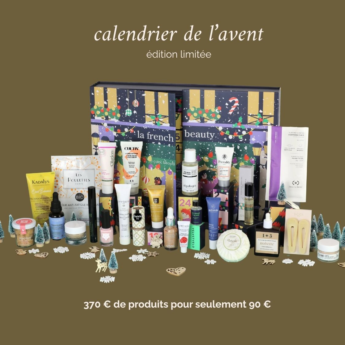 Calendrier de l'Avent La French Beauty x Terraphy