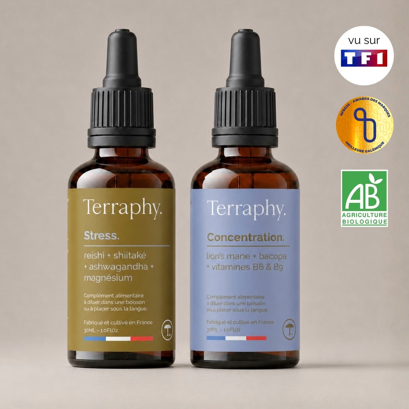 Pack Clarté Cognitive. 2 fioles