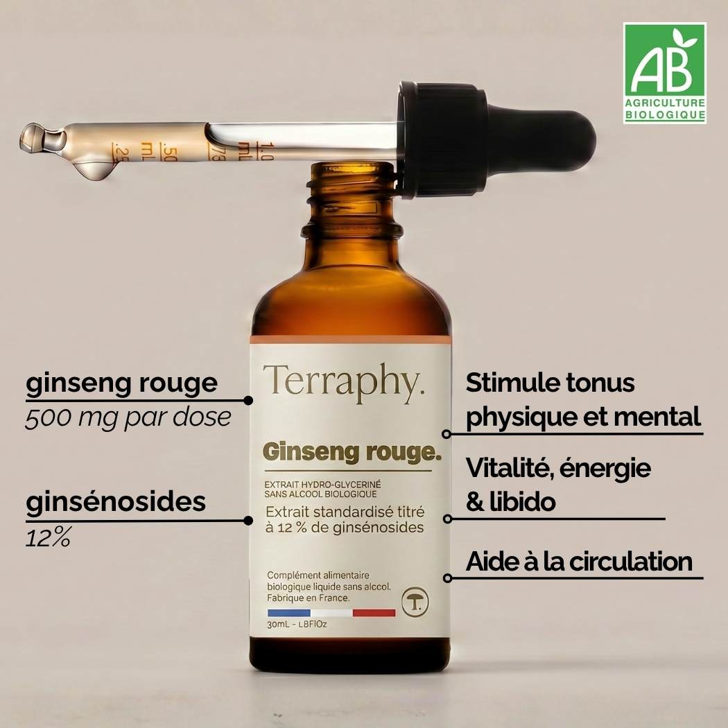 Ginseng rouge.
